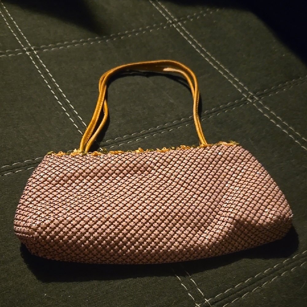 Elegant Y&S Pink Beaded Handbag